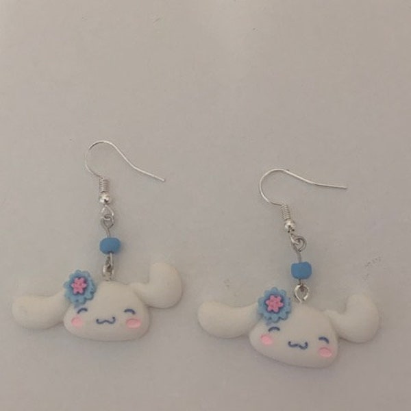 Cinnamoroll Flower Earrings