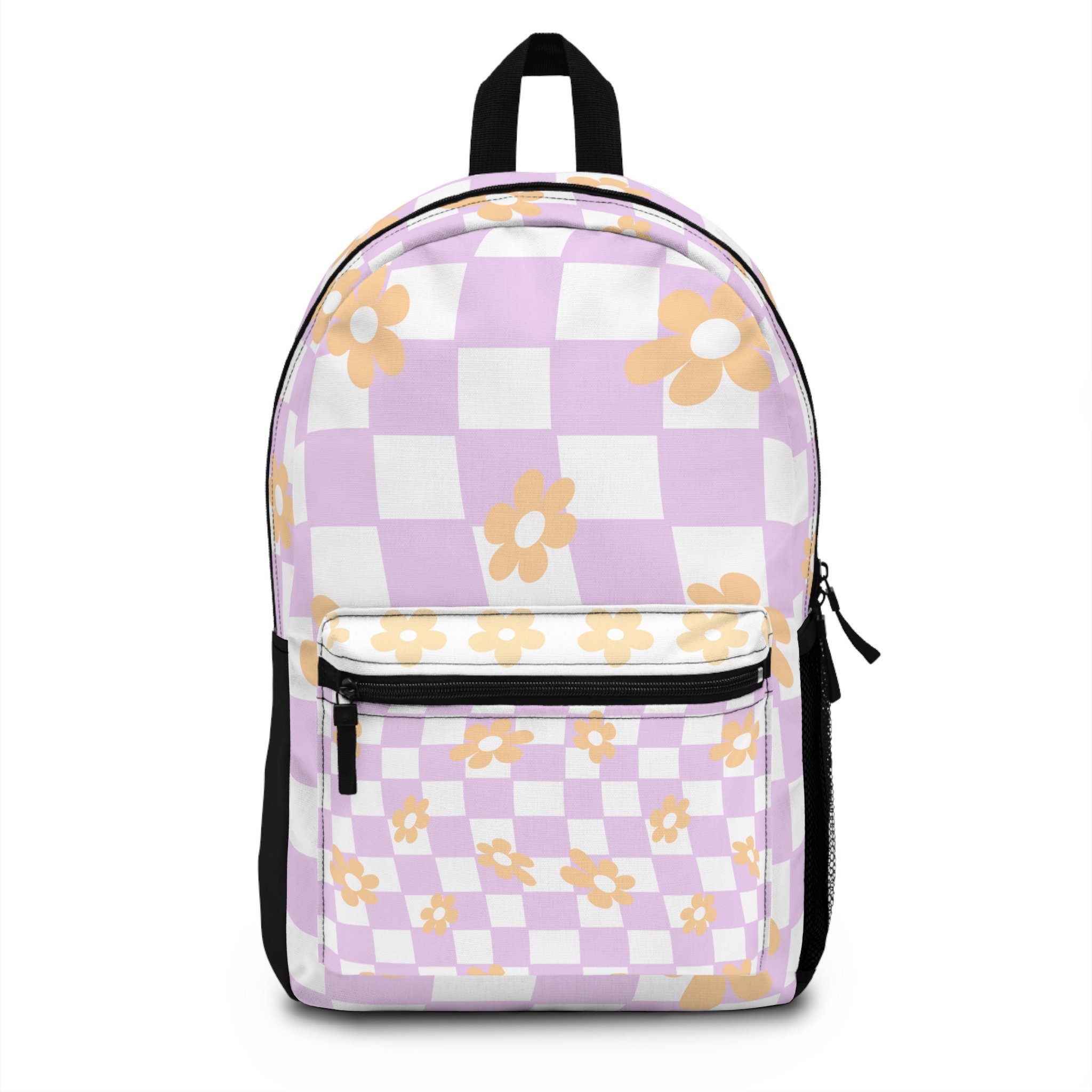 louis vuitton white checkered backpack