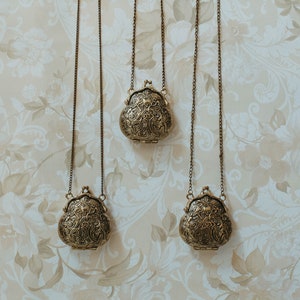 Purse locket Necklace