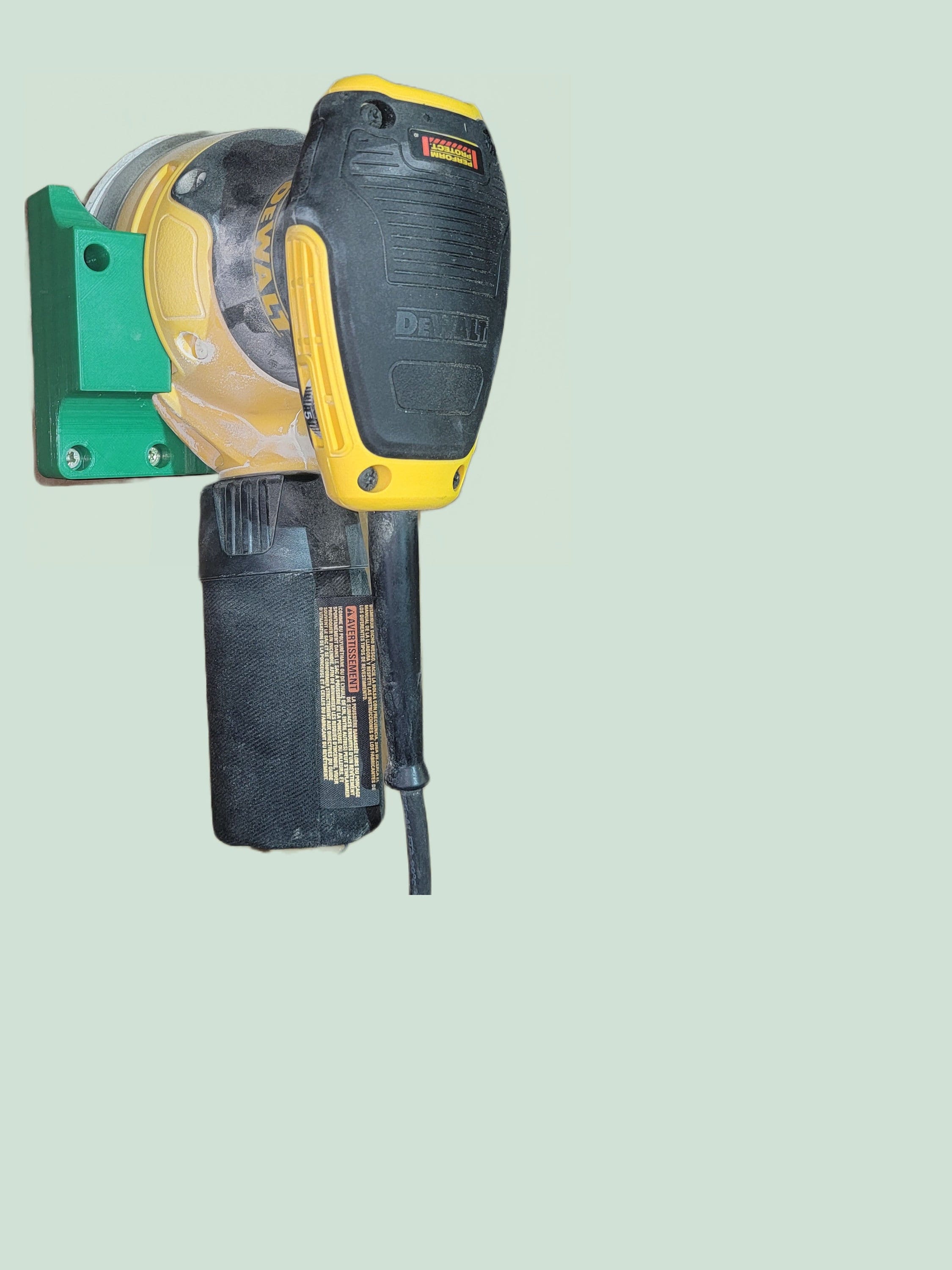 Wall Mount for Dewalt Random Orbital Sander 100 USA Made Fits DWE6421 Etsy