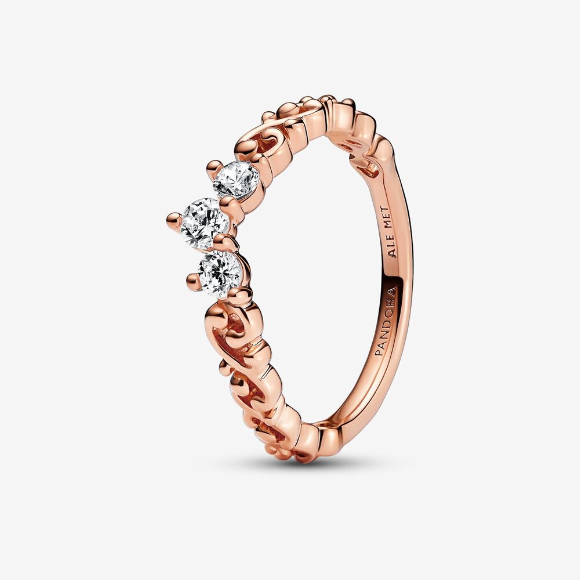 Pandora swirling shop droplets ring