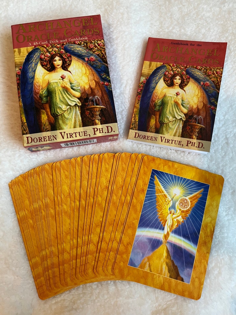 Orange Oracle Card Archangel Oracle Cards by Doreen Virtue - Etsy
