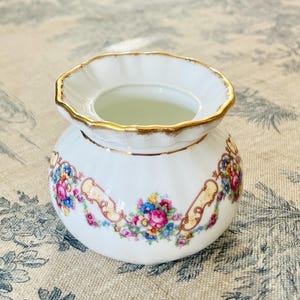 Azucarero/bol para joyas/mermelada/miel/taza de tocador vintage de Florencia | Azucarero abierto de 15 cl