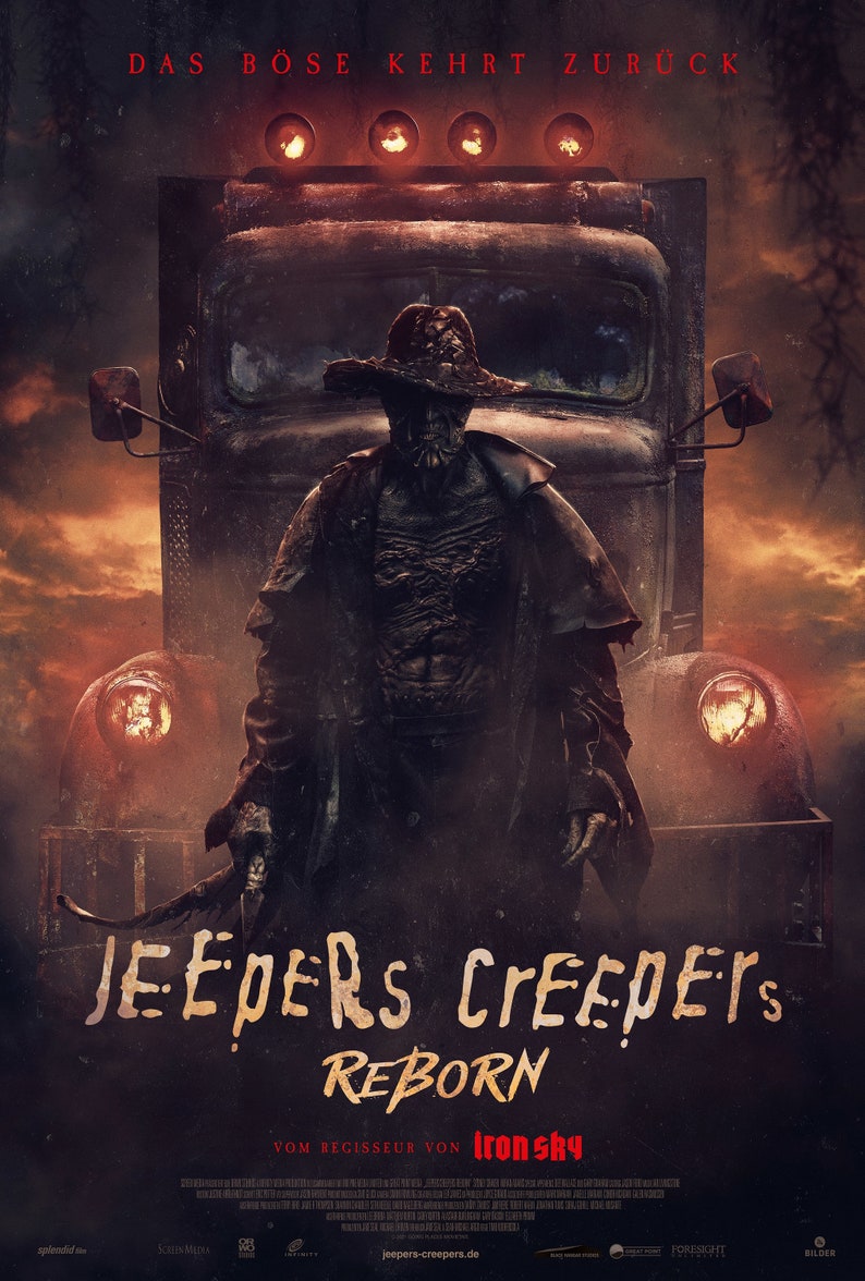 Jeepers Creepers Reborn Movie Poster Print High Quality Etsy
