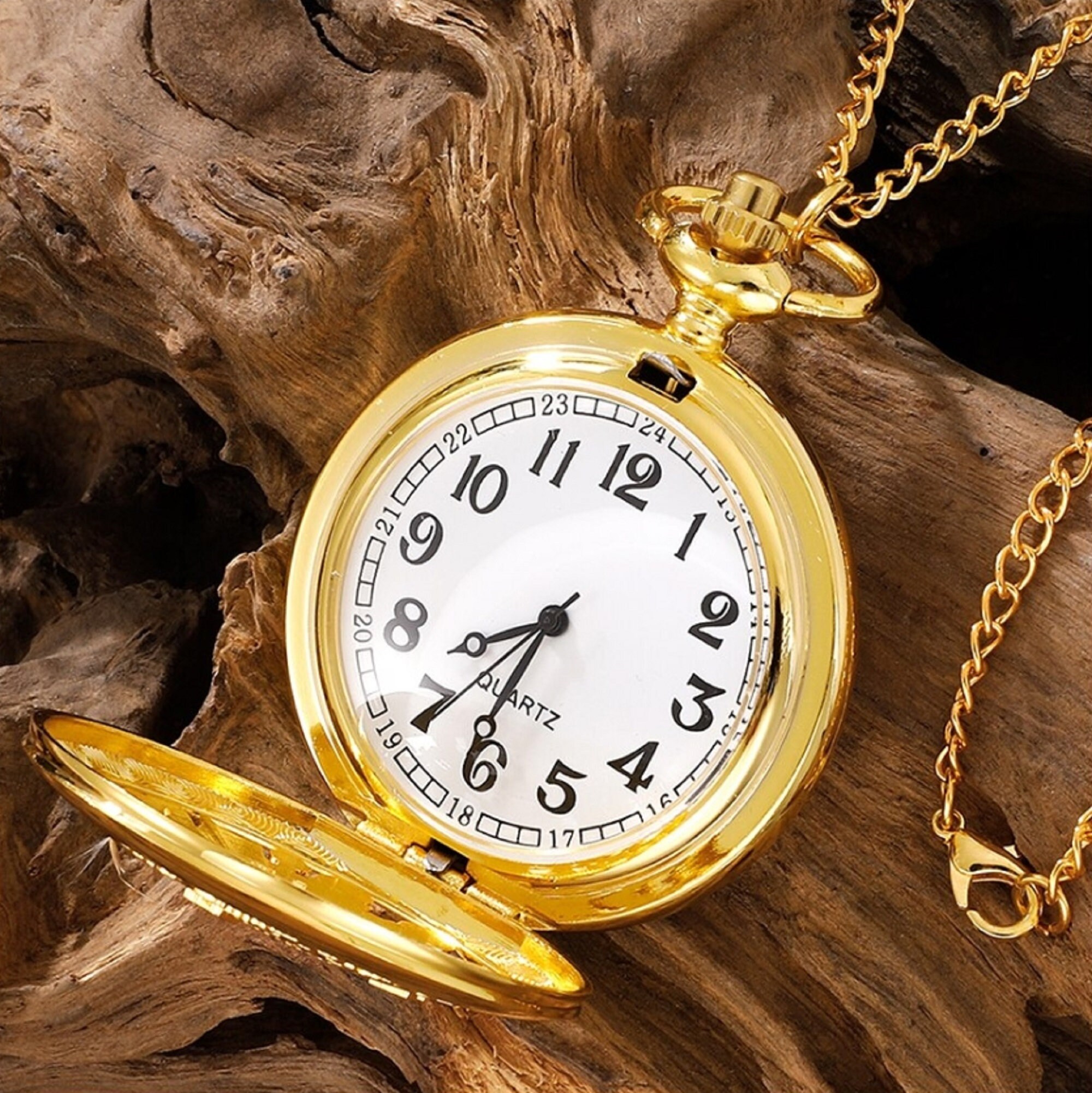 Orologio Da Tasca Carica Manuale - 5