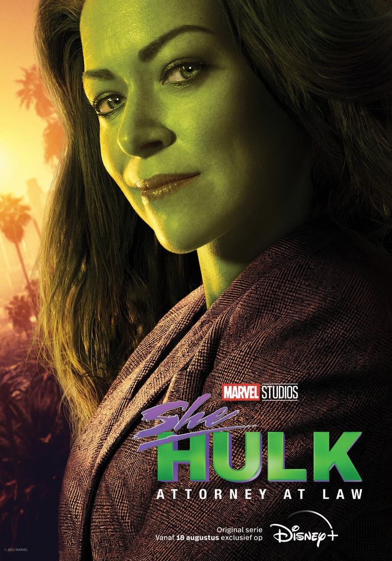 Shehulk Attorney at Law Movie Poster Print High Quality Etsy