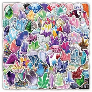 Stickers Crystals Vinyl High quality/Cool Waterproof/Luggage/Skateboard/Guitar/Laptop