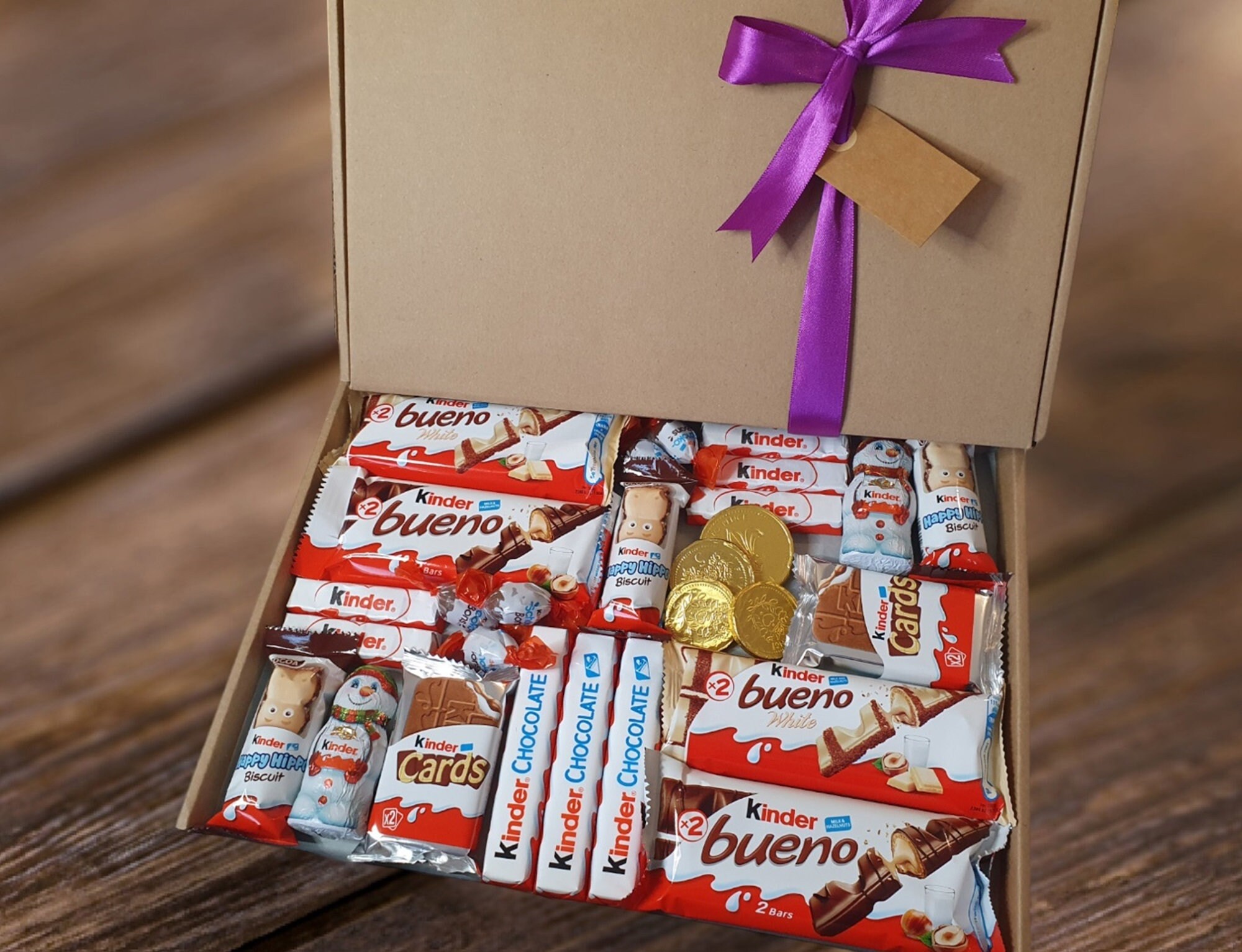 KINDER Chocolate Bundle Bueno Country Delice Schoko-Bons Sweets Candy Mix