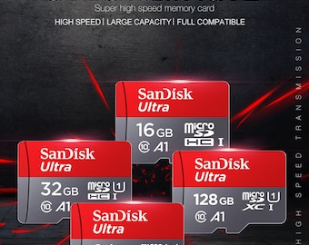 Nouvelle carte mémoire originale Sandisk Ultra 100 mo/s 32 go 64 go 128 go Micro SD SDHC classe 10