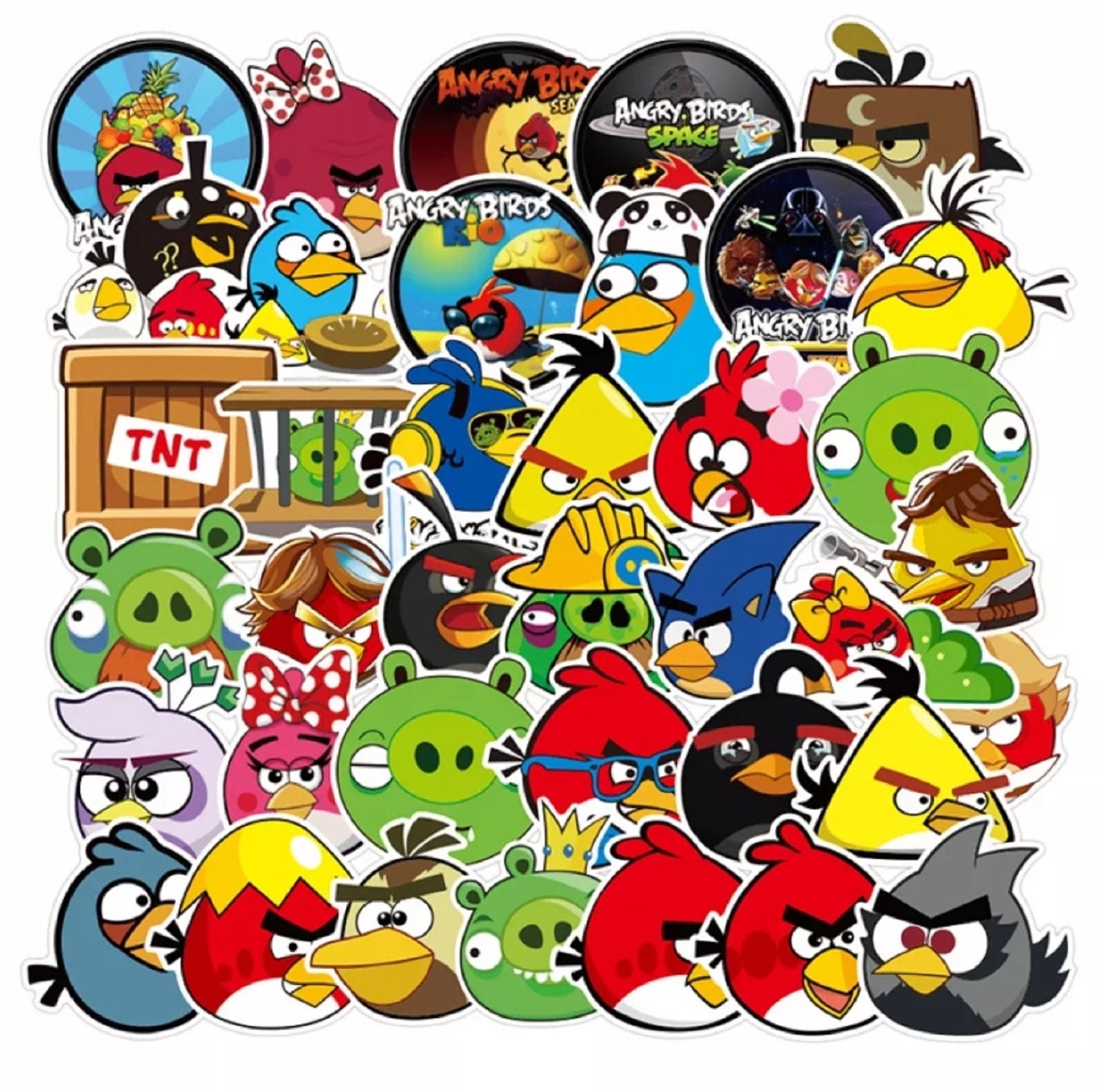 Angry Bird Sticker - Etsy