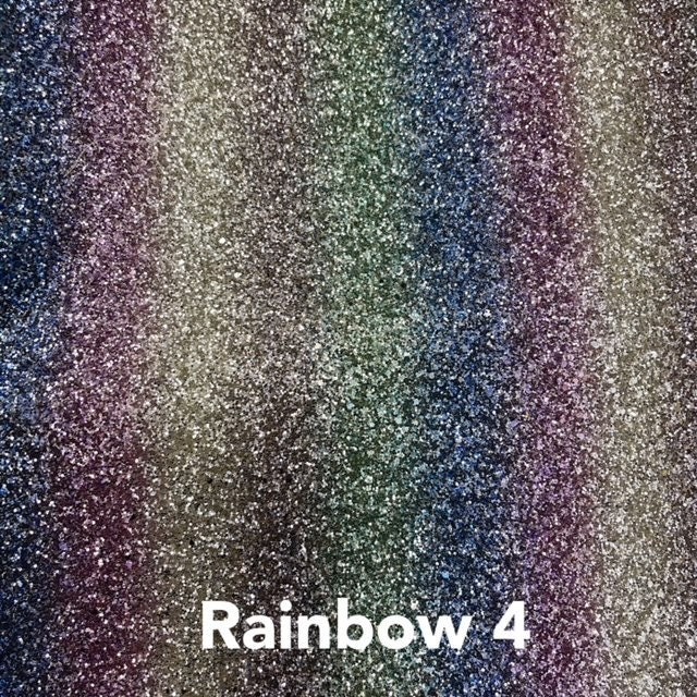 Faux Sheet in A4 Size Rainbow Glitter Faux Sheet in 8 Colors - Etsy