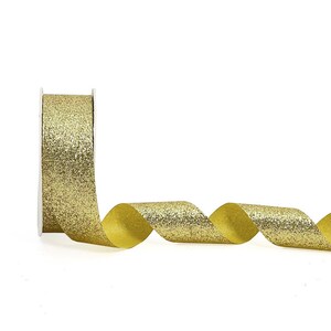25 Yards/ A roll Nylon Metallic Glitter Ribbon 7/8-inch, 8 colors, immediate shipping from USA, for hair bow, party, wedding, scrap booking, image 9