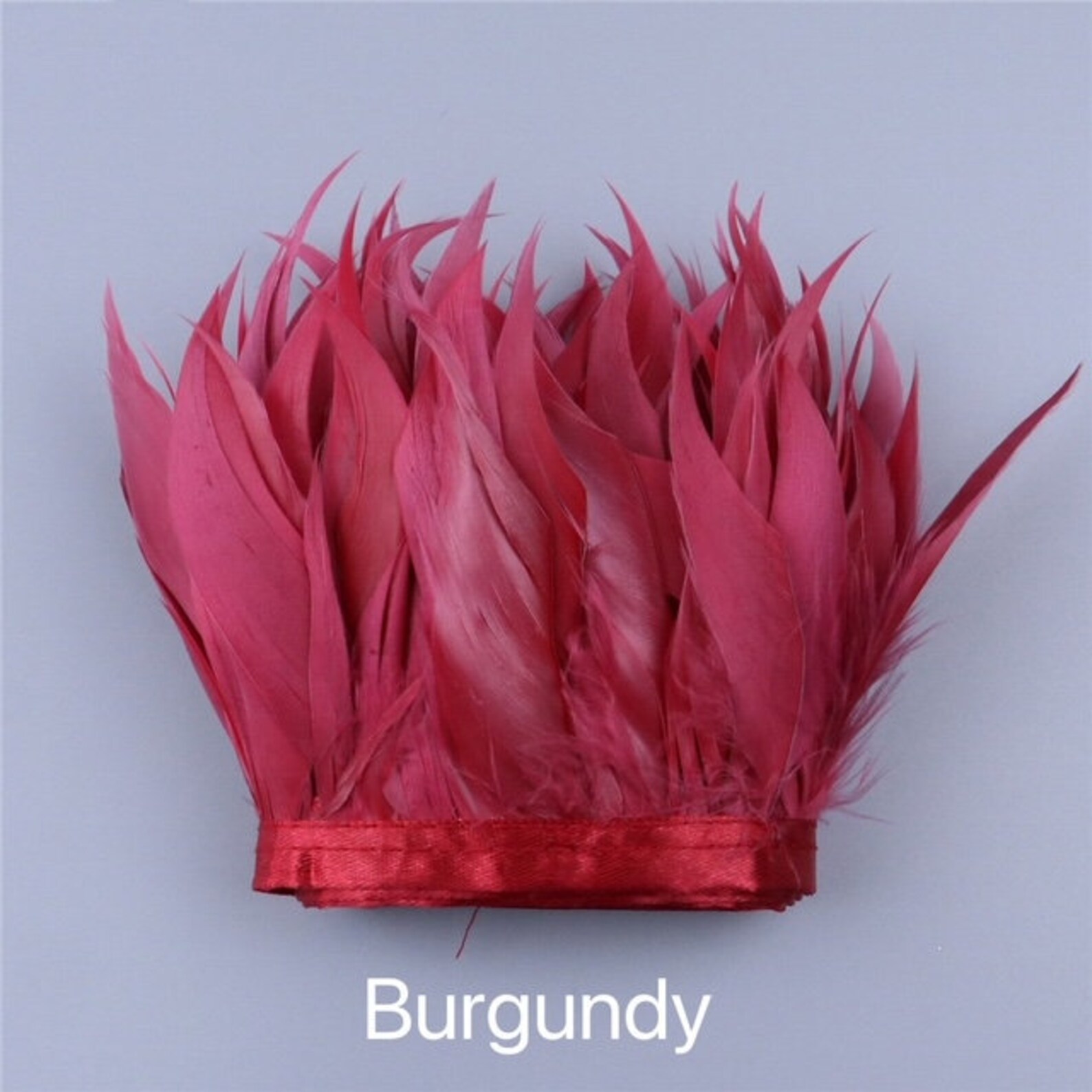 Rooster Feather Trim by Yard Available for Immediate Shipment Etsy