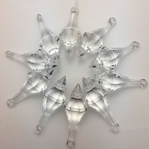 2-50ピース3Dシャンデリア形状プラスチックラインストーン、シャンデリア樹脂