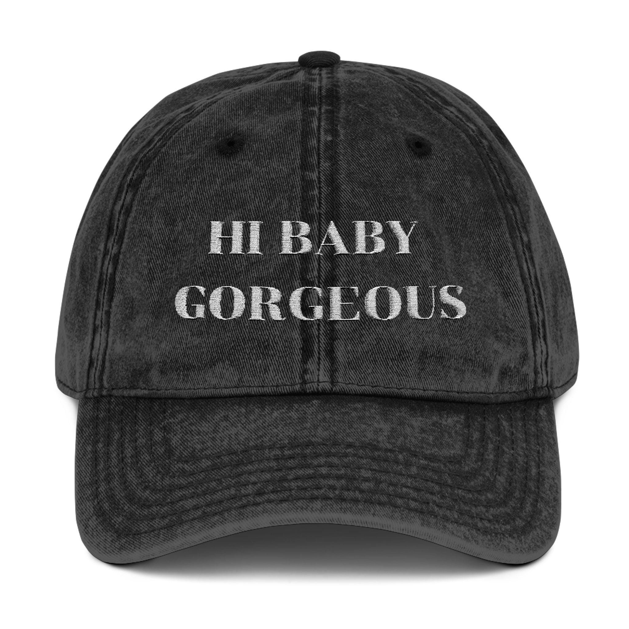 Hi Baby Gorgeous Vintage Cap - Embroidered