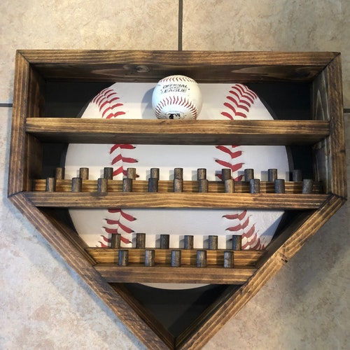 Baseball Ring and Ball Display Holder - Etsy