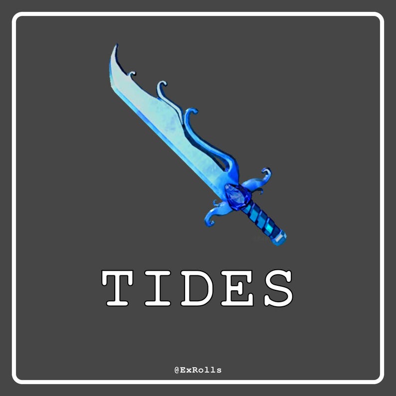 MM2 Tides Roblox Murder Mystery 2 MM2 Godly Etsy