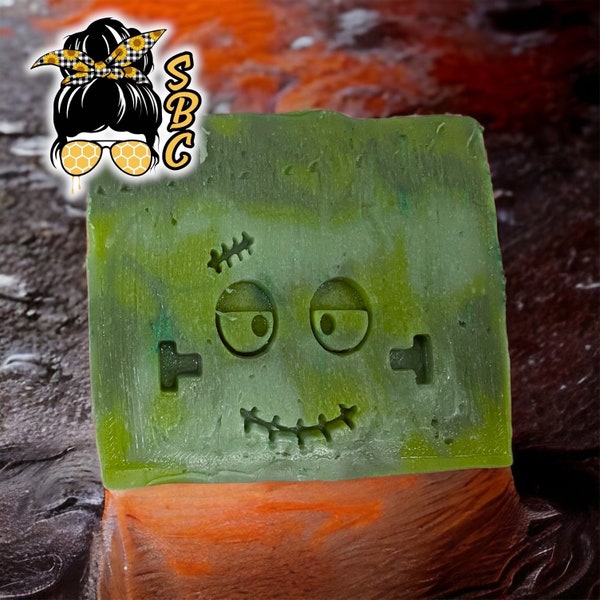 Frankenstein Soap Scraper & Stamp Combo
