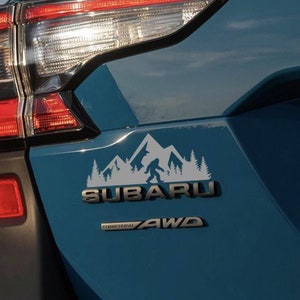Mountains Bigfoot JDM Car Decal, Truck Decal, SUV Decal, Motorcycle Decal, Permanent Vinyl, Bumper Sticker, Laptop Sticker, Oracal 651.