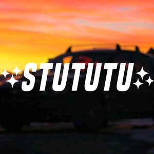 Stututu Sticker STUTUTU JDM Car Window Decal, Truck Decal, SUV Decal, Motorcycle Decal ...