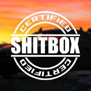 Certified Shitbox JDM Car Window Decal, Truck Decal, SUV Decal, Motorcycle Decal, Permanent Vinyl, Bumper Sticker, Oracal 651.