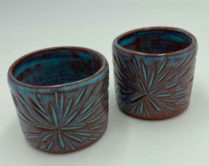 Handmade Terracotta Shot Glasses Etsy UK