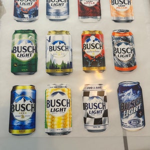 Busch Light Beer Can 