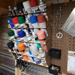 CRAFT PAINT STORAGE IDEAS