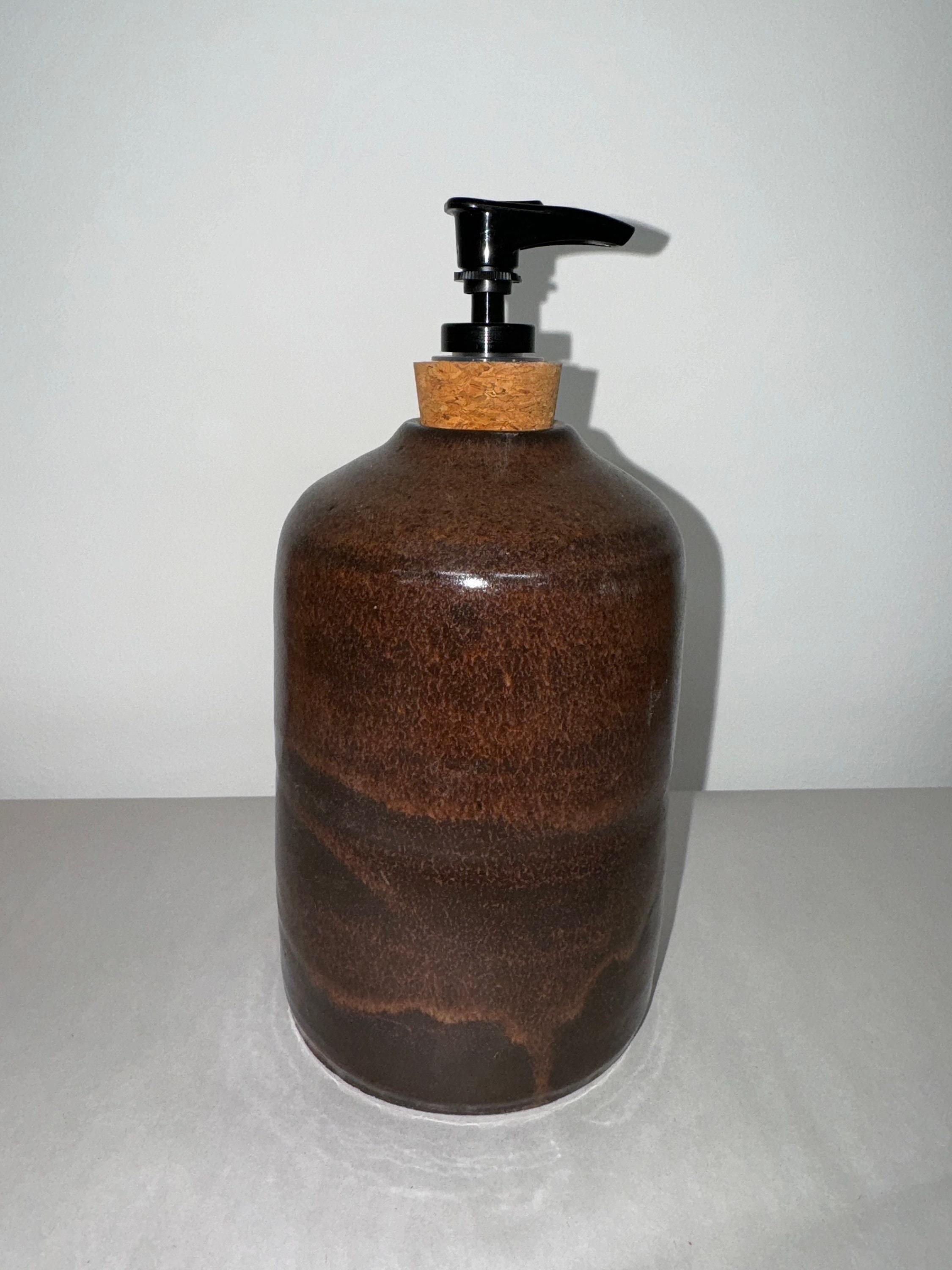 Earth Tone Soap Dispenser