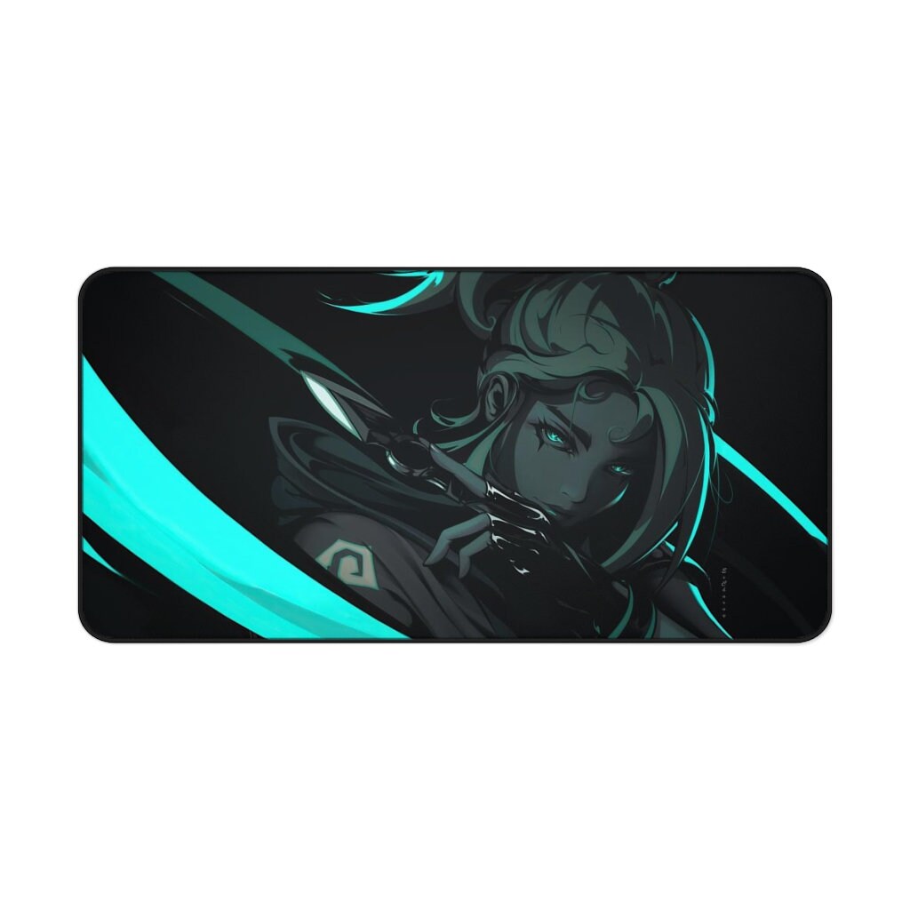 Jett Valorant Desk Mat Valorant Mouse Pad Valorant Etsy UK
