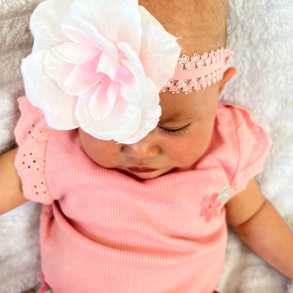 Emma, Baby Bow Flower Headband