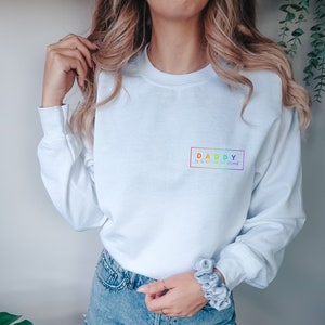 Daddy is a state of mind sweatshirt, Pedro Pascal quote, Pedro Pascal crewneck sweatshirt