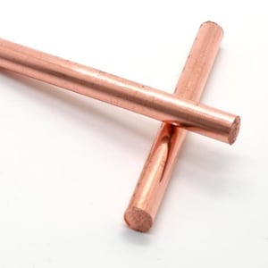 Copper Rods  Solid Copper Rod 99.9% pure Copper MeditateGroundRelaxHealing Tool