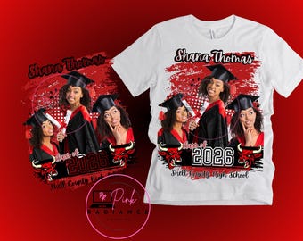 Graduation T-shirt template,class of 2026, editable in canva, graduation,family,shirt design,template,PNG,graduation,senior 2026