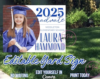 Class of 2026 Senior Yard Sign, Graduation Yard Sign, Custom Yard Sign, Graduation Party, Yard Signs for Graduation 2026, Graduation Decor