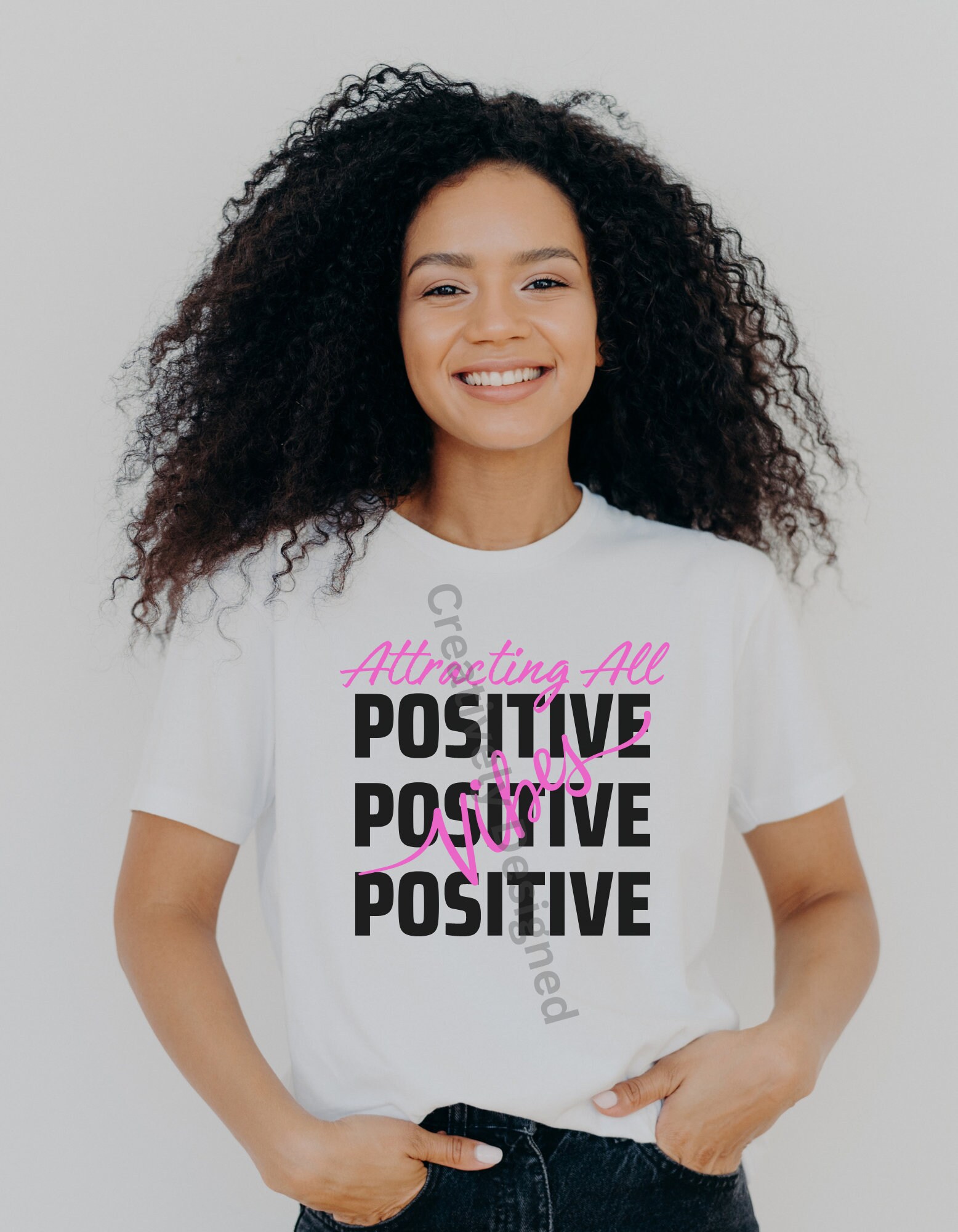 Attracting All Positive Vibes SVG PNG - Inspirational Svg - Positive ...