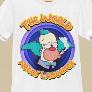 Krusty Clown Shirt - Etsy