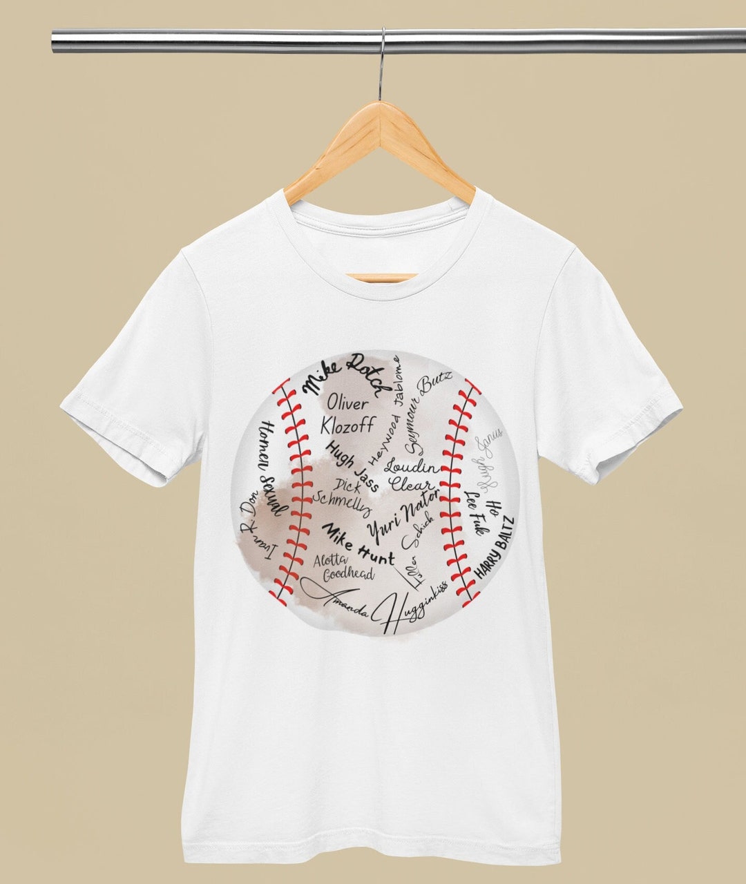 Gag Ball Shirt Funny Signature Ball Gag Names Funny Shirt Etsy