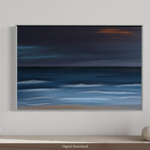 ocean-coast-gloomy-digital-print-etsy