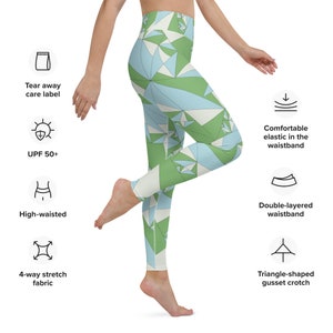 The Rite of Spring Aperiodic Tiling Yoga Leggings