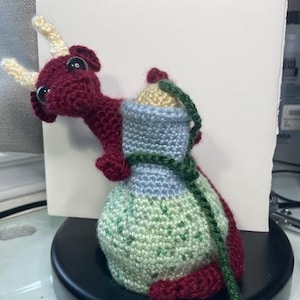 Dragon and Potion Bottle Dice (or other) Bag