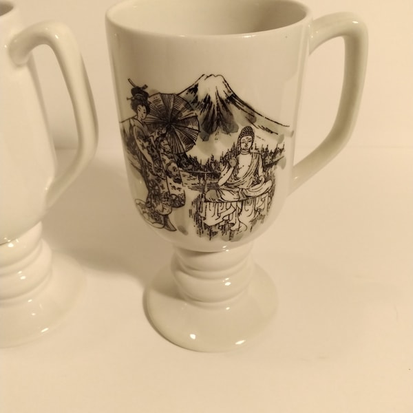 Kayson Fine Ironstone China -- 3pc-- 1965 Kaysons International Cup