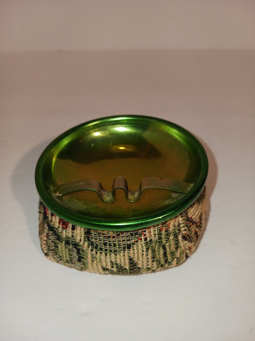 Vintage Metal Bean Bag Ashtray Made in Japan Etsy