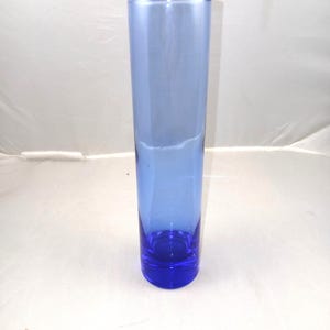 Cobalt Blue Glass Bud Vase