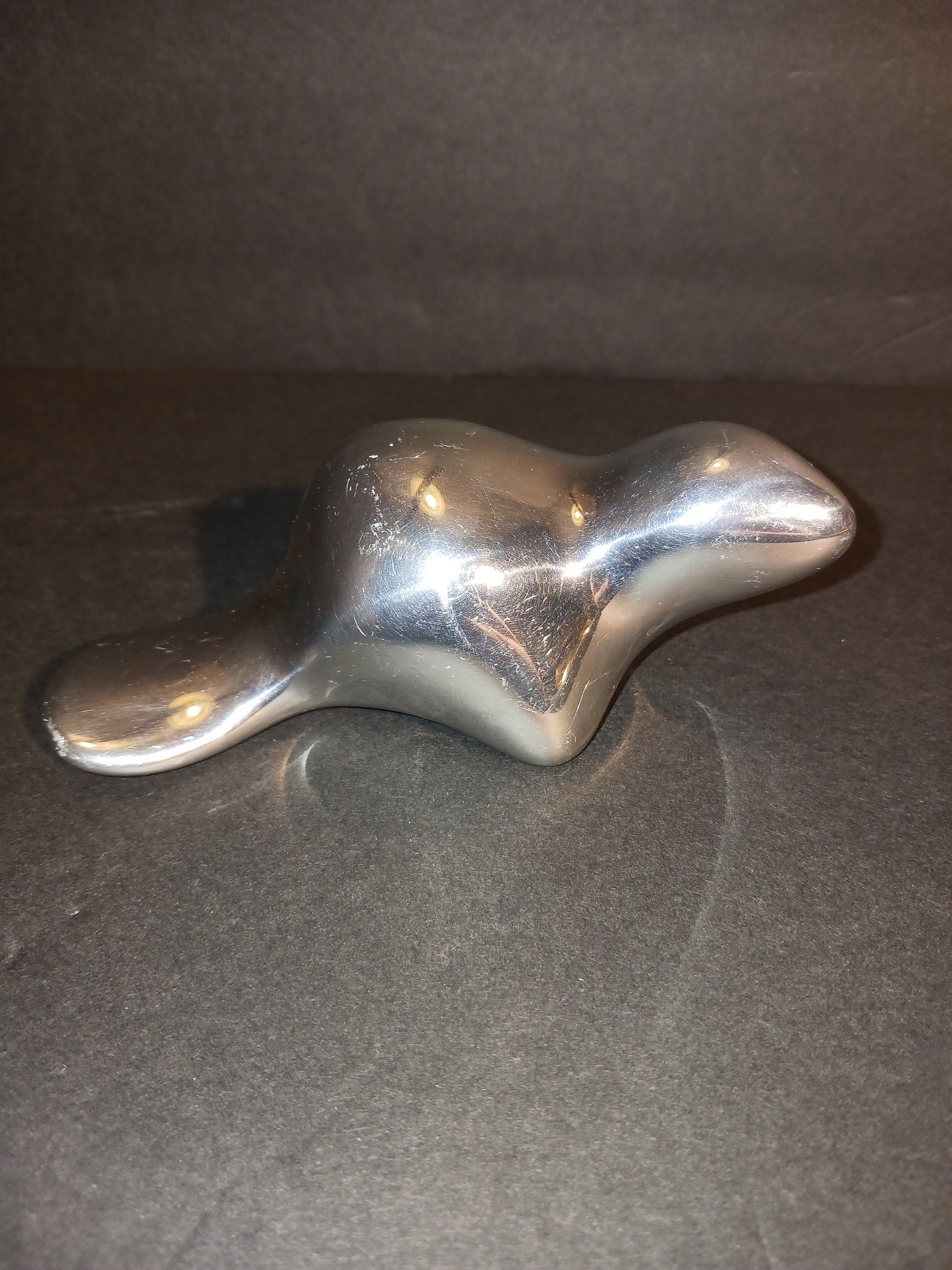 【 ホセルトン スカルプチャー】 カナダ製 アルミニウム 「ビーバー」 Vintage Miscellaneous: Aluminum Sculpture (Beaver