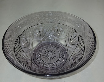 Cristal D'Arques Durand Amethyst Bowl