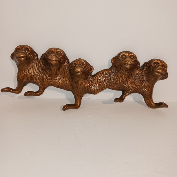 Monkey Wall Hook Etsy