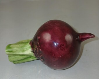 Vintage Hand Painted Ceramic Beet