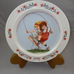 Sarah Stilwell Weber Calendar Collector Plate -- June
