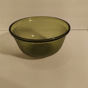 Vintage Olive Green Bowl